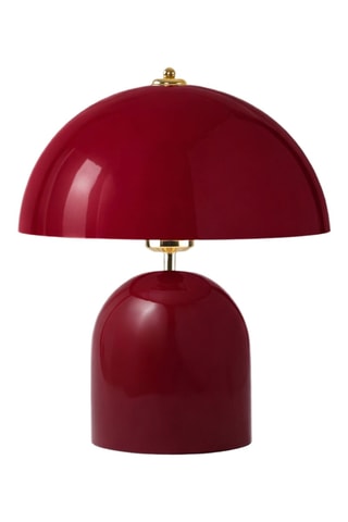 Lampada da tavolo - Rosso e dorato - 40 W