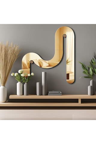 Specchio - 51 x 56 cm - Bianco