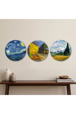 3 quadri - 3 x (30 x 30 cm)