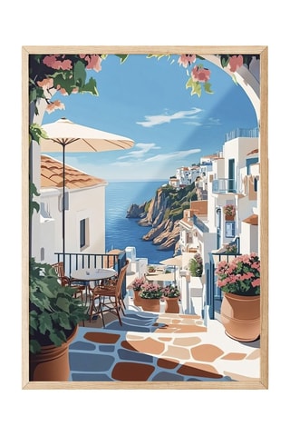 Quadro in legno massiccio - 50 x 70 cm