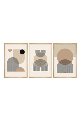 3 quadri in legno - 50 x 70 cm