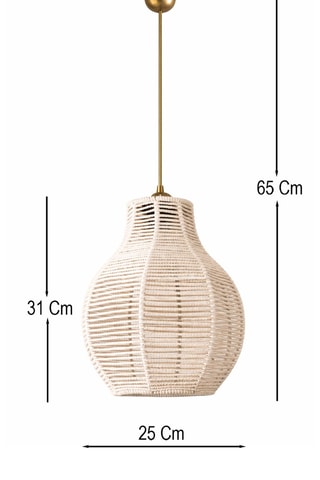 Lampadario - Beige - 40 W