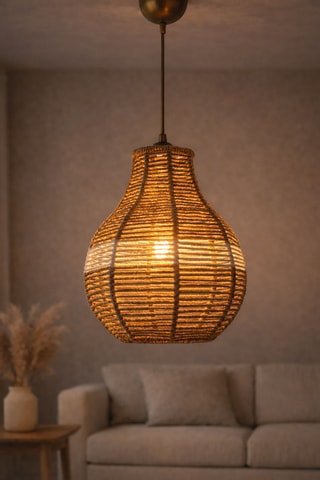 Lampadario - Marrone - 40 W