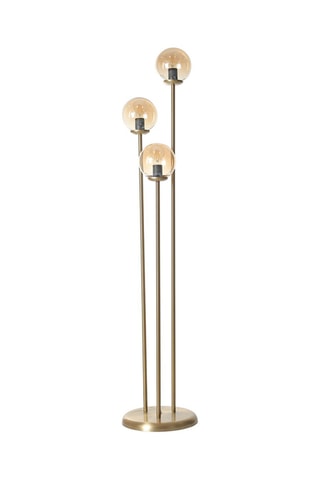Lampadaire - Doré - 3 x 60 W