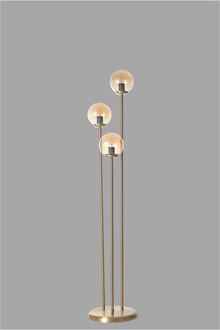 Lampadaire - Doré - 3 x 60 W