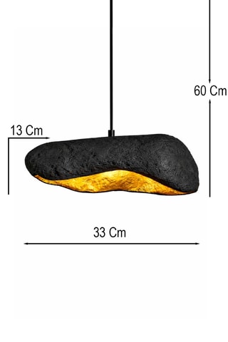 Lampadario - Nero - 40 W