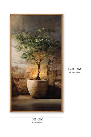 Tableau en bois -120 x 50 cm