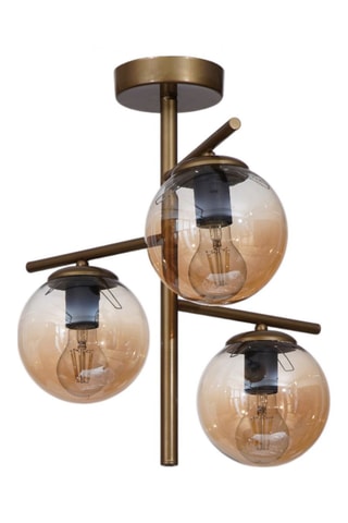 Lampadario - Dorato - 3 x 120 W