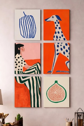 Polittico - 6 x (20 x 30 cm)
