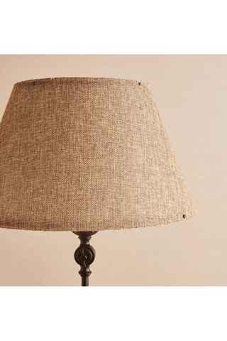 Lampada da terra - Beige e nero - 60 W