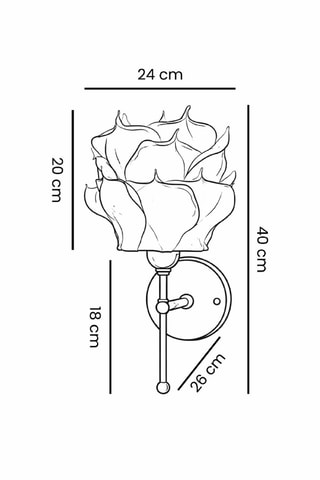 Applique - Argentato - 5 W