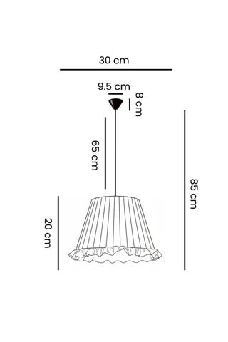 Lampadario - Bianco - 40 W
