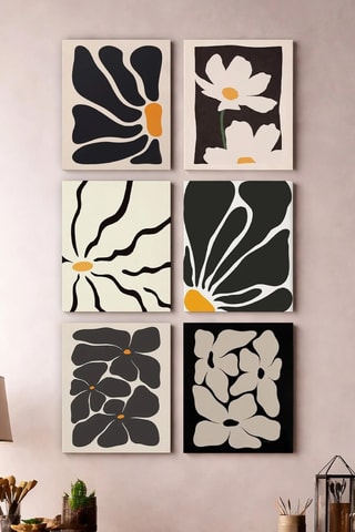 6 quadri - 6 x (20 x 30 cm)