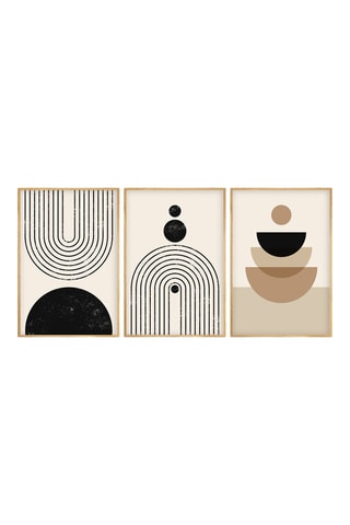 3 quadri in legno - 50 x 70 cm