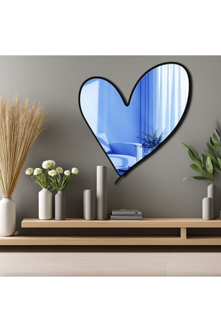 Specchio - 43 x 48 cm - Blu