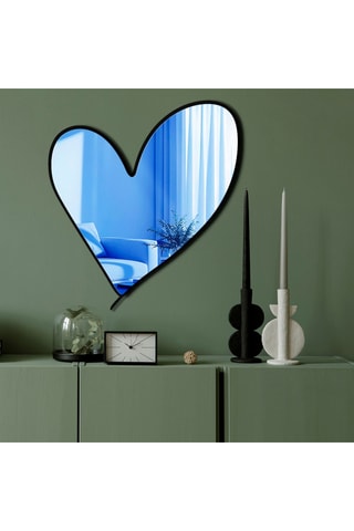 Specchio - 43 x 48 cm - Blu