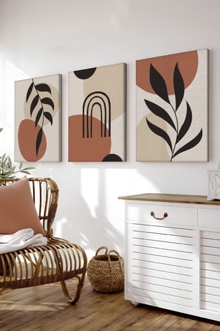 3 quadri - 3 x (50 x 70 x 3) cm