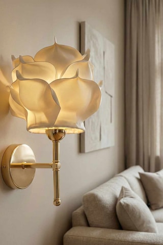 Applique - Ecrù e dorato - 5 W