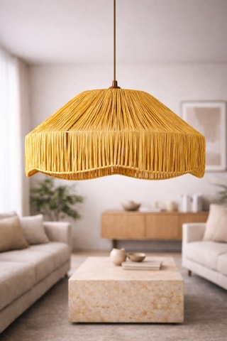 Lampadario - Giallo - 40 W