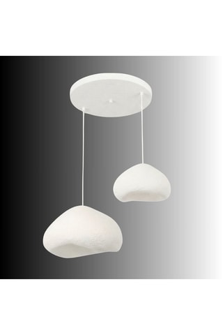 Lampadario - Bianco - 2 x 40 W