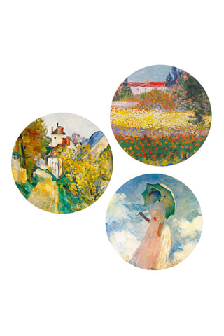3 quadri - 3 x (30 x 30 cm)