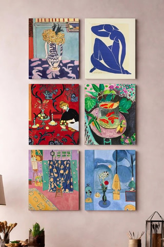 6 quadri - 6 x (20 x 30 cm)