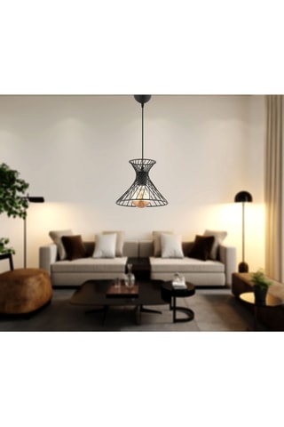 Lampadario - Nero - 60 W