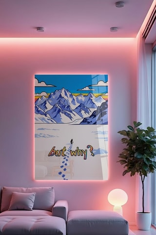 Quadro in vetro temprato - 30 x 40 cm