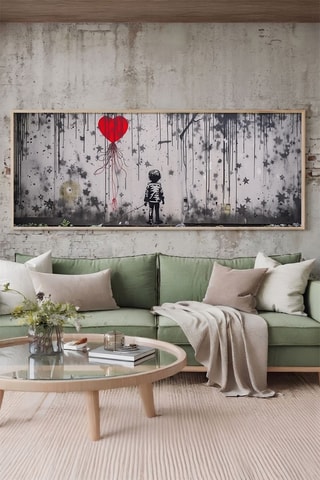 Quadro In legno - 33 x 70 cm