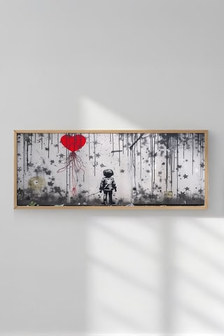Quadro In legno - 33 x 70 cm