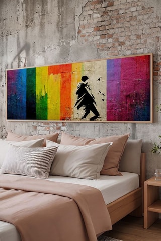 Quadro In legno - 33 x 70 cm