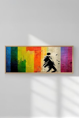 Quadro In legno - 33 x 70 cm