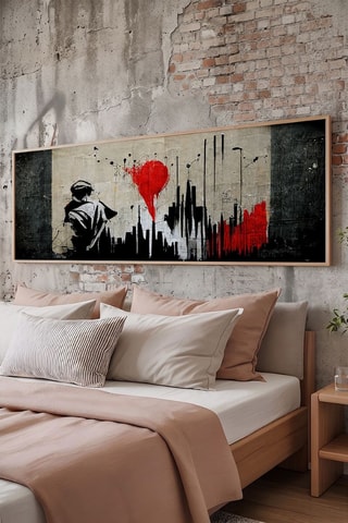 Quadro In legno - 33 x 70 cm