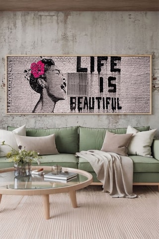 Quadro In legno - 33 x 70 cm