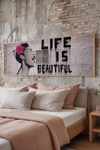Quadro In legno - 33 x 70 cm