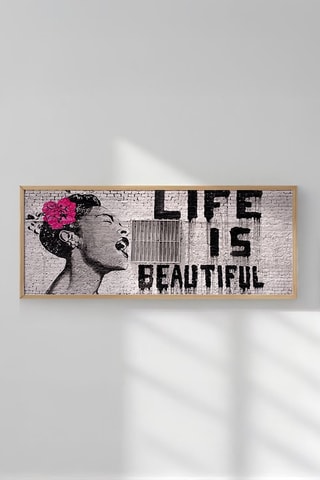 Quadro In legno - 33 x 70 cm