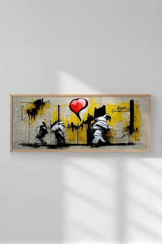 Quadro In legno - 33 x 70 cm