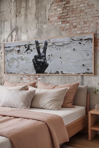 Quadro In legno - 33 x 70 cm