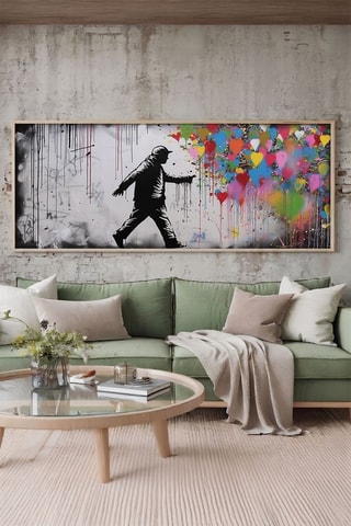 Quadro In legno - 33 x 70 cm