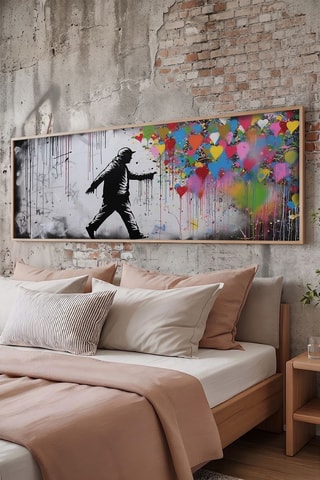 Quadro In legno - 33 x 70 cm