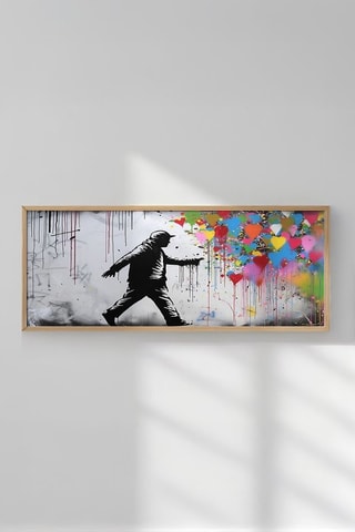 Quadro In legno - 33 x 70 cm