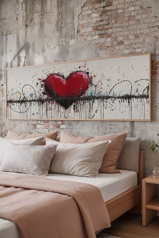 Quadro In legno - 33 x 70 cm