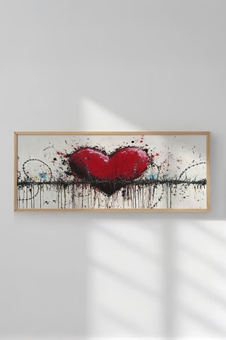 Quadro In legno - 33 x 70 cm