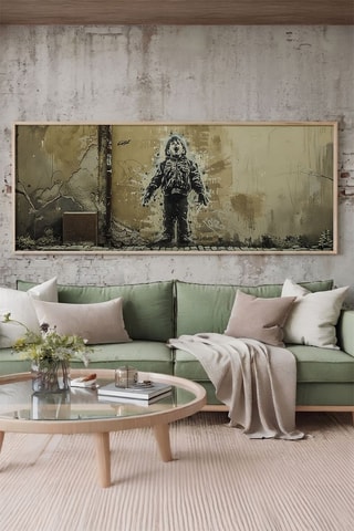 Quadro In legno - 33 x 70 cm