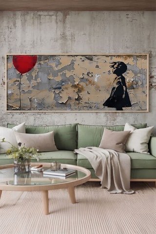 Quadro In legno - 33 x 70 cm