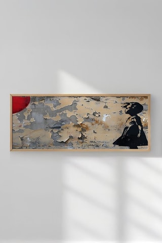Quadro In legno - 33 x 70 cm