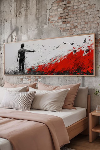 Quadro In legno - 33 x 70 cm