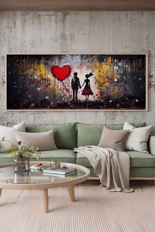 Quadro In legno - 120 x 50 cm
