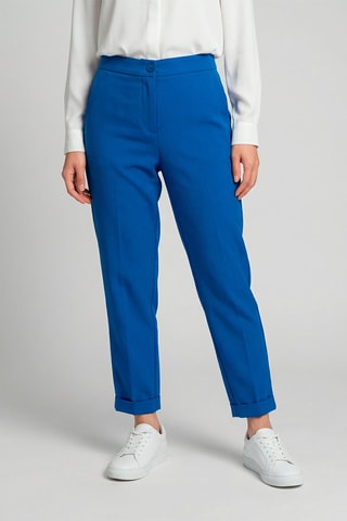 Pantaloni a vita alta Flore - Indaco