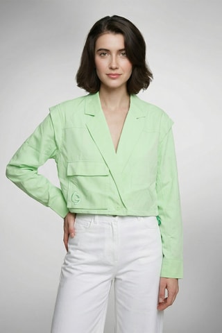 Giacca corta Janis - Verde chiaro